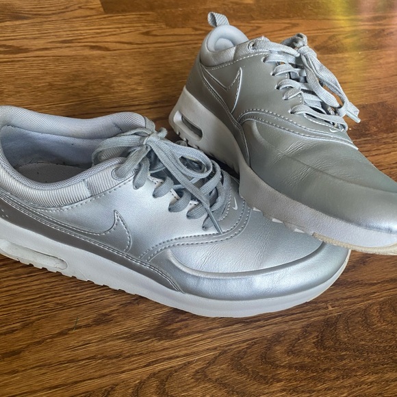 Nike Air Max Thea - silver. Like new condition. - Picture 1 of 2